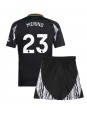 Arsenal Mikel Merino #23 Replika Borta Kläder Barn 2024-25 Kortärmad (+ byxor)